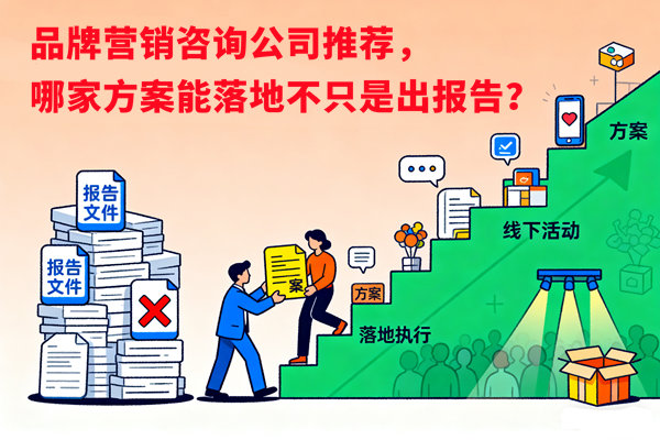 品牌營銷咨詢公司推薦，哪家方案能落地不只是出報告？