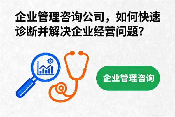 企業(yè)管理咨詢公司，如何快速診斷并解決企業(yè)經(jīng)營問題？