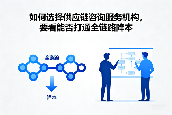 如何選擇供應鏈咨詢服務機構，要看能否打通全鏈路降本