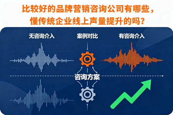 比較好的品牌營銷咨詢公司有哪些，懂傳統(tǒng)企業(yè)線上聲量提升的嗎？