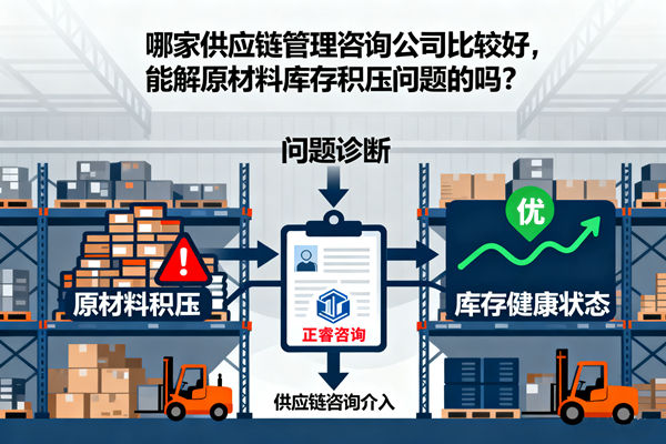 哪家供應(yīng)鏈管理咨詢公司比較好，能解原材料庫存積壓問題的嗎？