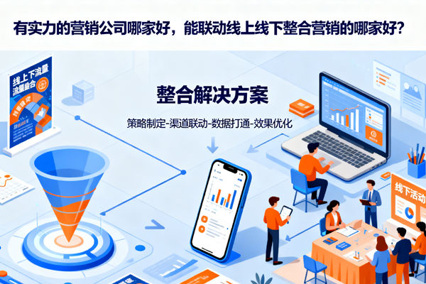 有實力的營銷公司哪家好，能聯(lián)動線上線下整合營銷的哪家好？