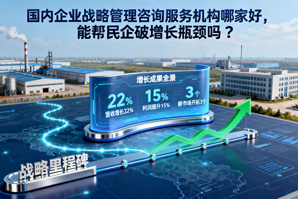 國內企業(yè)戰(zhàn)略管理咨詢服務機構哪家好，能幫民企破增長瓶頸嗎？