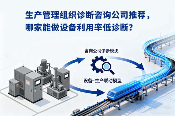 生產管理組織診斷咨詢公司推薦，哪家能做設備利用率低診斷？