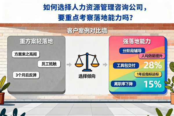 如何選擇人力資源管理咨詢公司，要重點考察落地能力嗎？